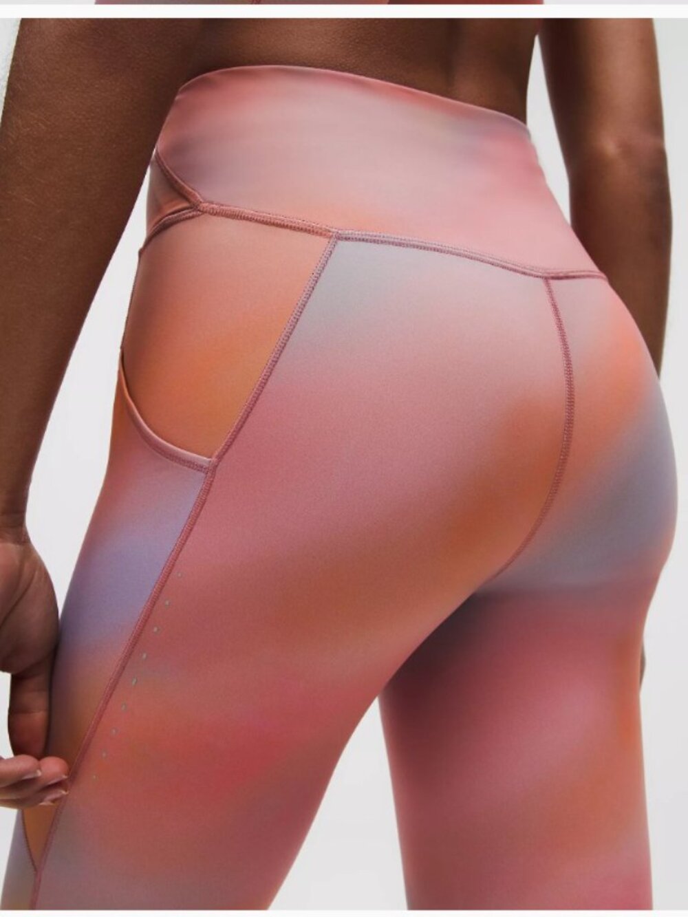 Lululemon Fast and Free High-Rise Tight 28" 5 Pocket Chroma Drift Multi 10 - Picture 4 of 12